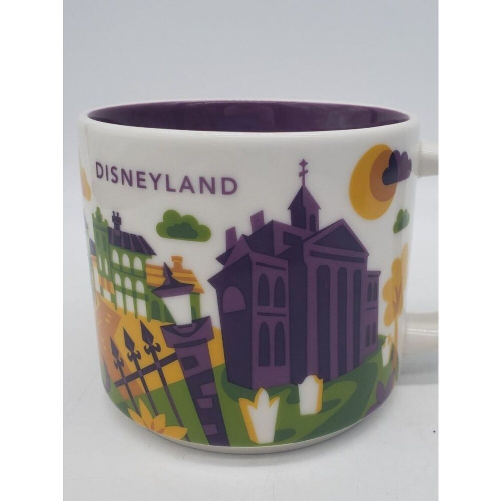 New Disneyland Haunted Mansion New Orleans Park Starbucks Mug 14 OZ You Are Here
